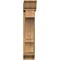 Ekena Millwork Balboa Traditional Rough Sawn Bracket w/ Offset Brace, Western Red Cedar, 8"W x 28"D x 40"H BKT0806X28X40BOA01RWR - alternate 2